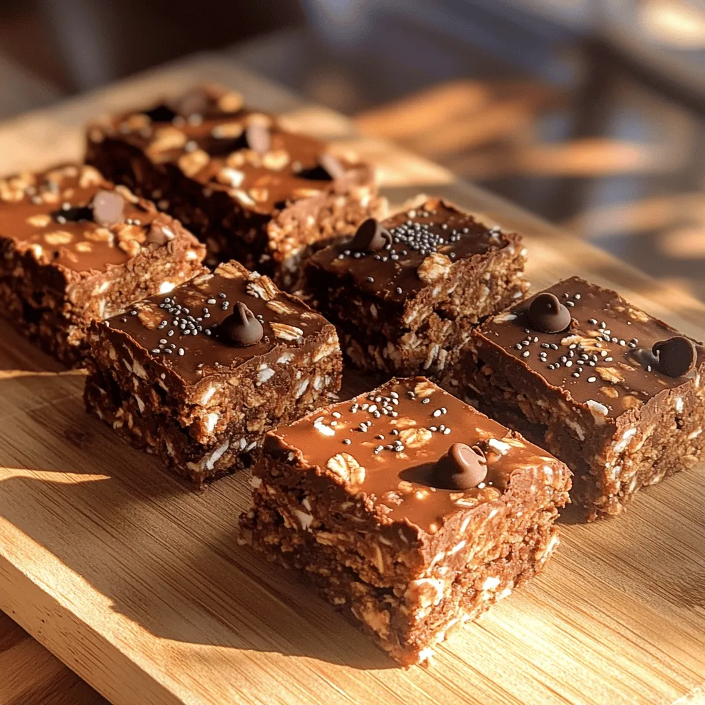 Chocolate Coconut Granola Bars Easy and Tasty Snack