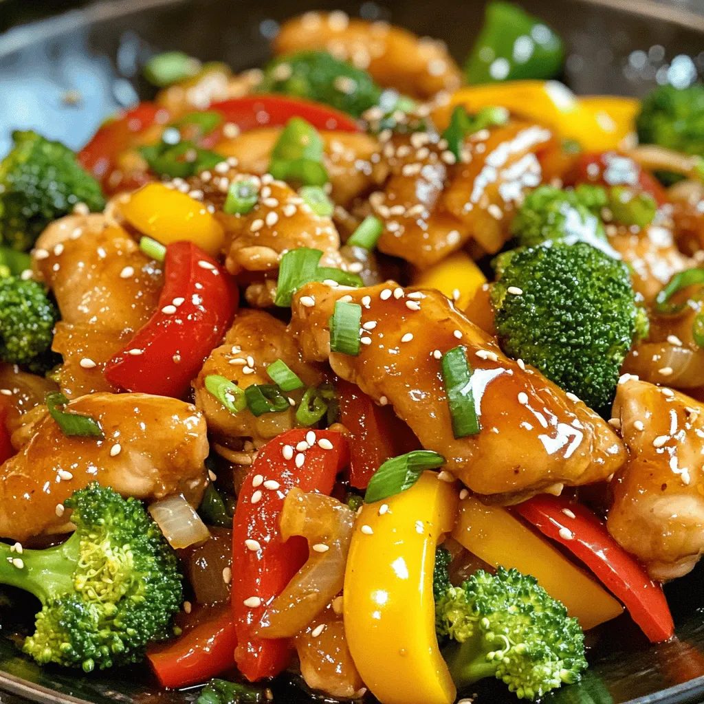 Honey Garlic Chicken Stir Fry Flavorful Weeknight Meal