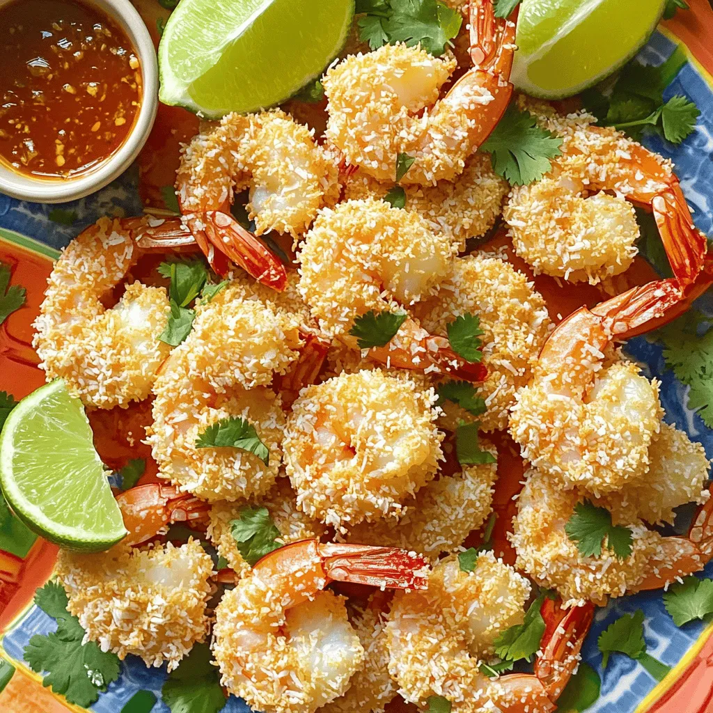 Air Fryer Crispy Coconut Shrimp Simple and Tasty Dish