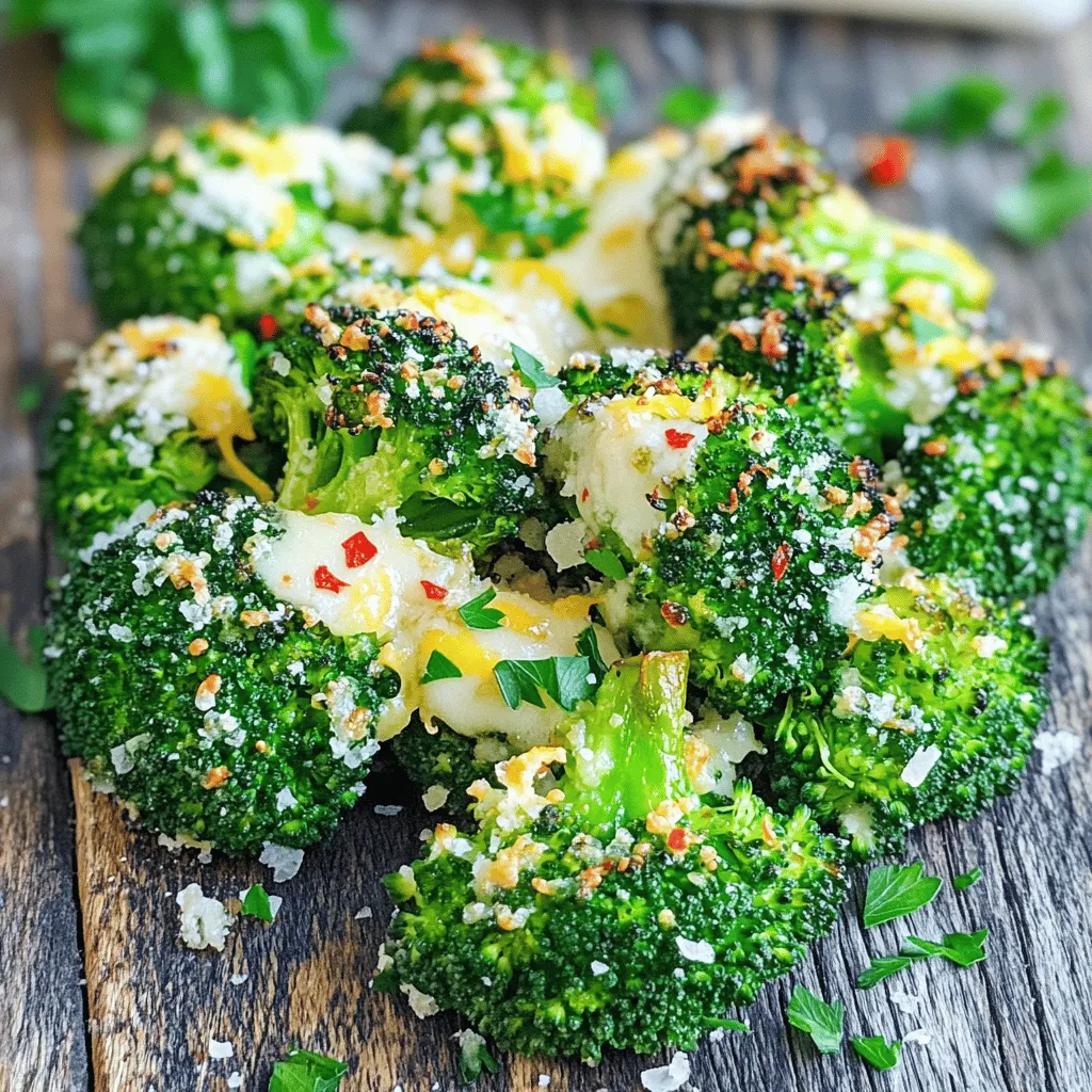Garlic Parmesan Roasted Broccoli Flavorful and Easy Snack
