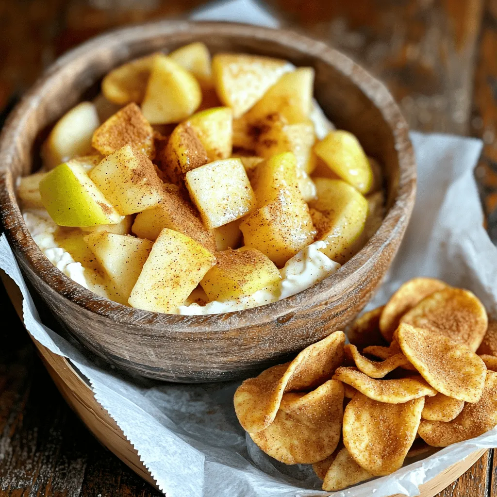 Delicious Apple Pie Dip with Cinnamon Chips Recipe
