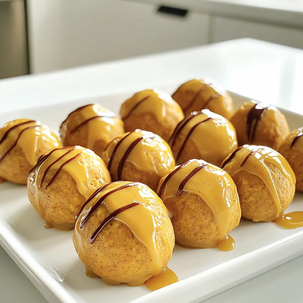 No-Bake Peanut Butter Pumpkin Balls Easy and Tasty Treat