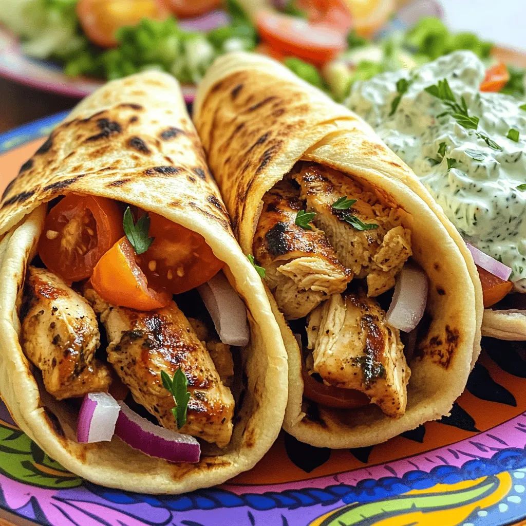 Greek Chicken Gyros Flavorful and Easy Meal Guide