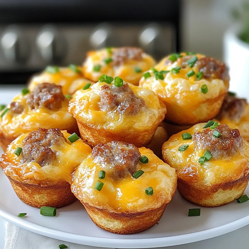 Sausage Muffin Bites Flavor-Packed Easy Snack
