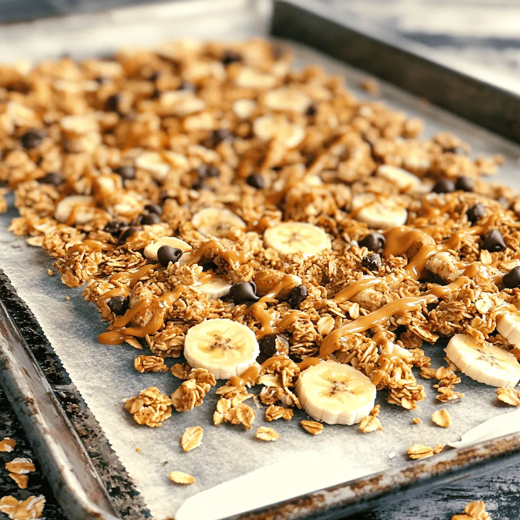 Chunky Monkey Granola Easy and Tasty Breakfast Treat