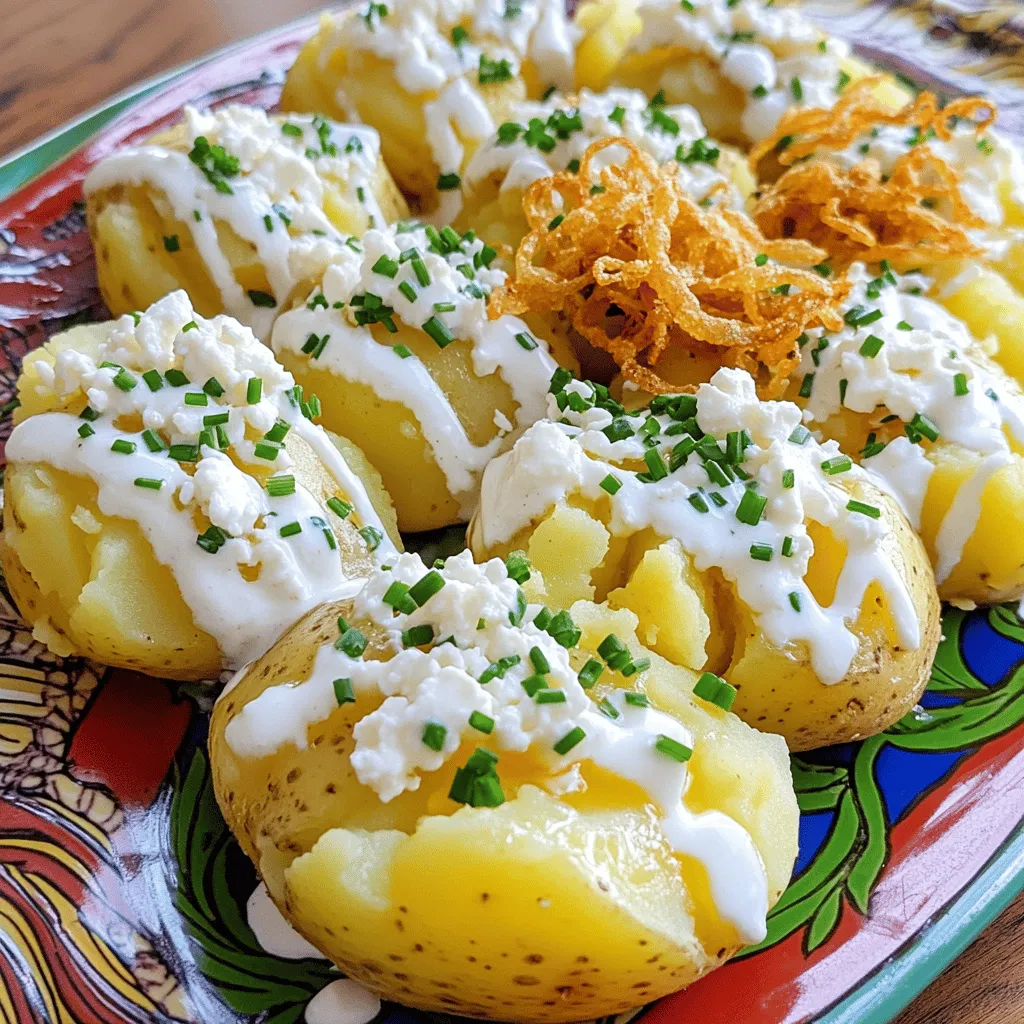 Easy Smashed Potatoes Simple and Creamy Delight