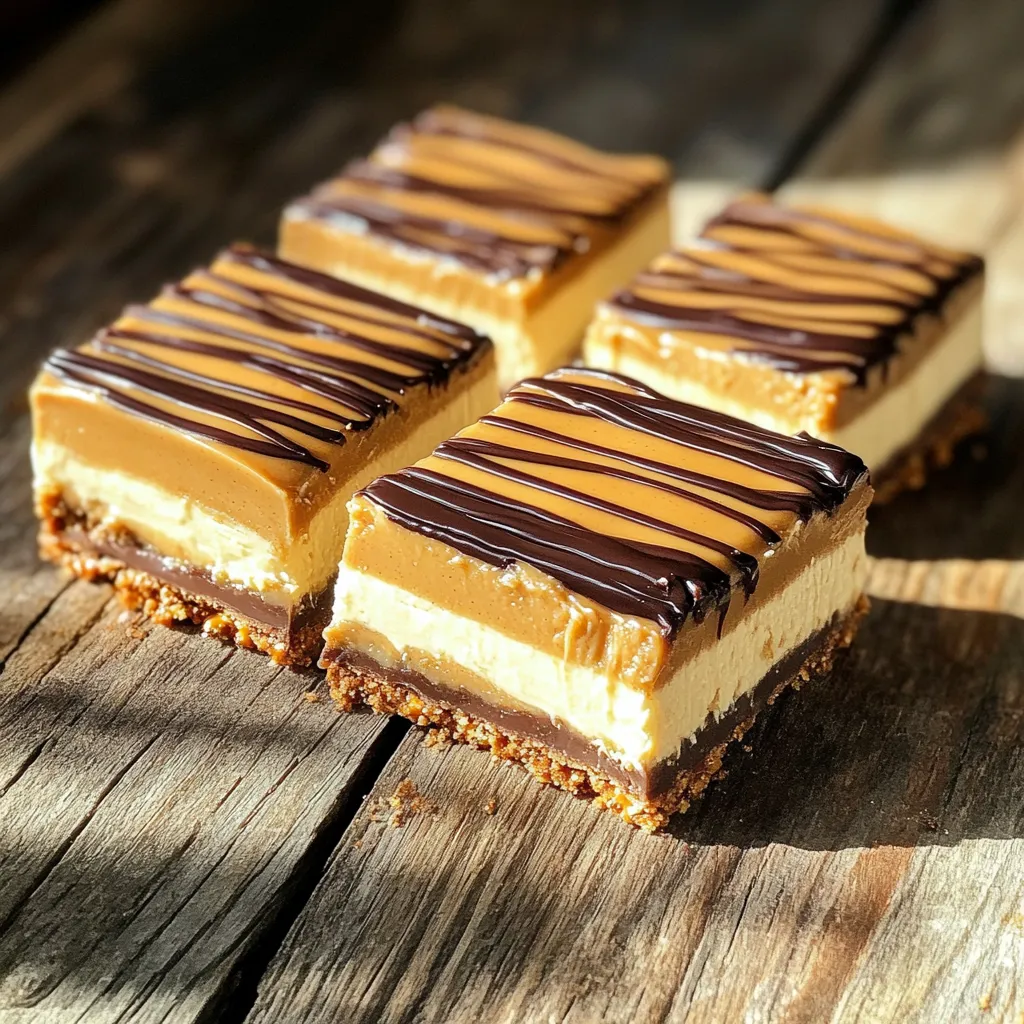 No-Bake Peanut Butter Pretzel Cheesecake Bars Delight