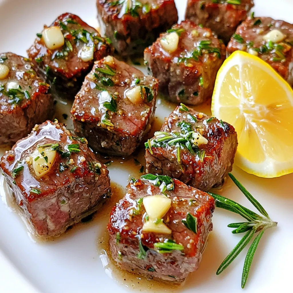 Garlic Butter Steak Bites Savory and Simple Recipe