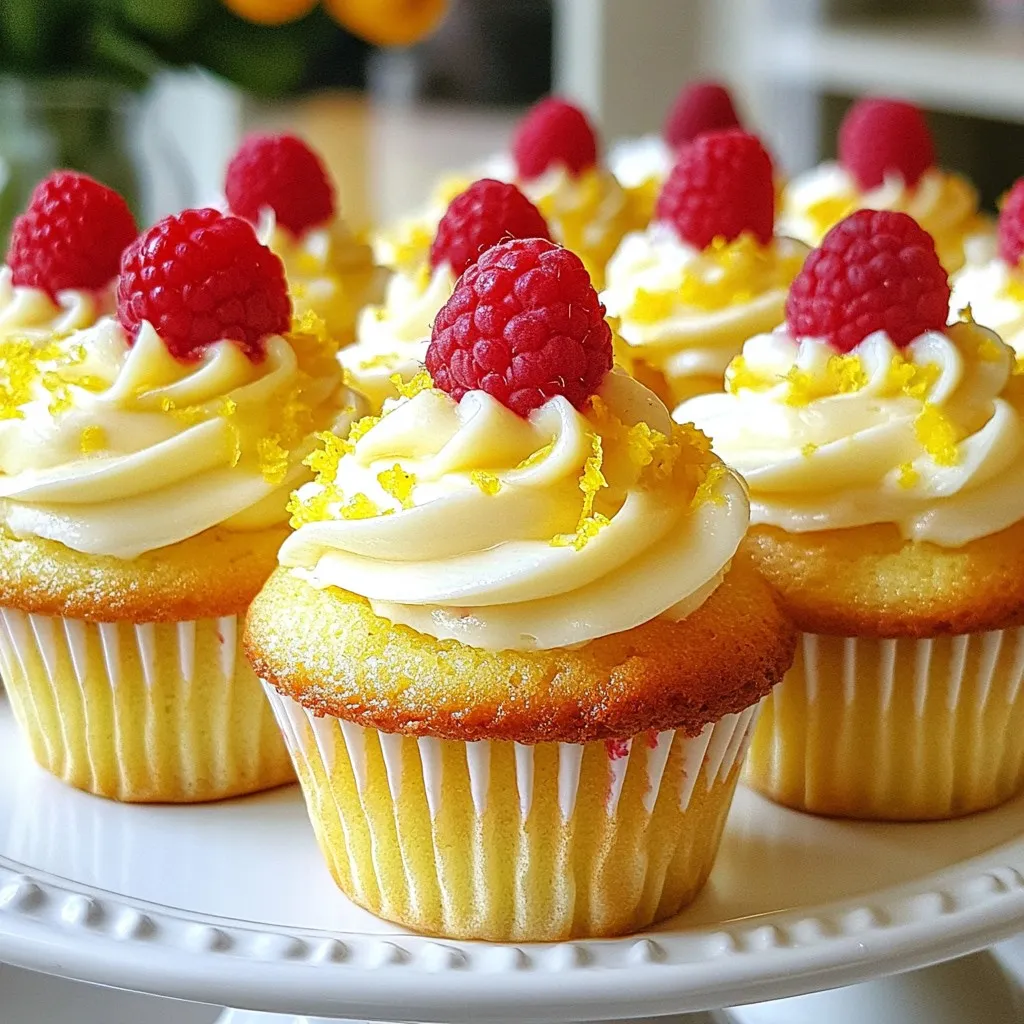 Raspberry Lemonade Cupcakes Sweet and Tart Delight