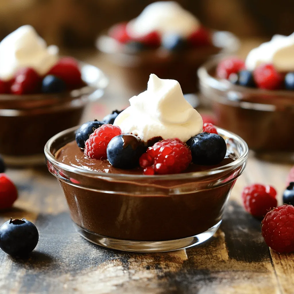 Chocolate Avocado Mousse Rich and Creamy Delight