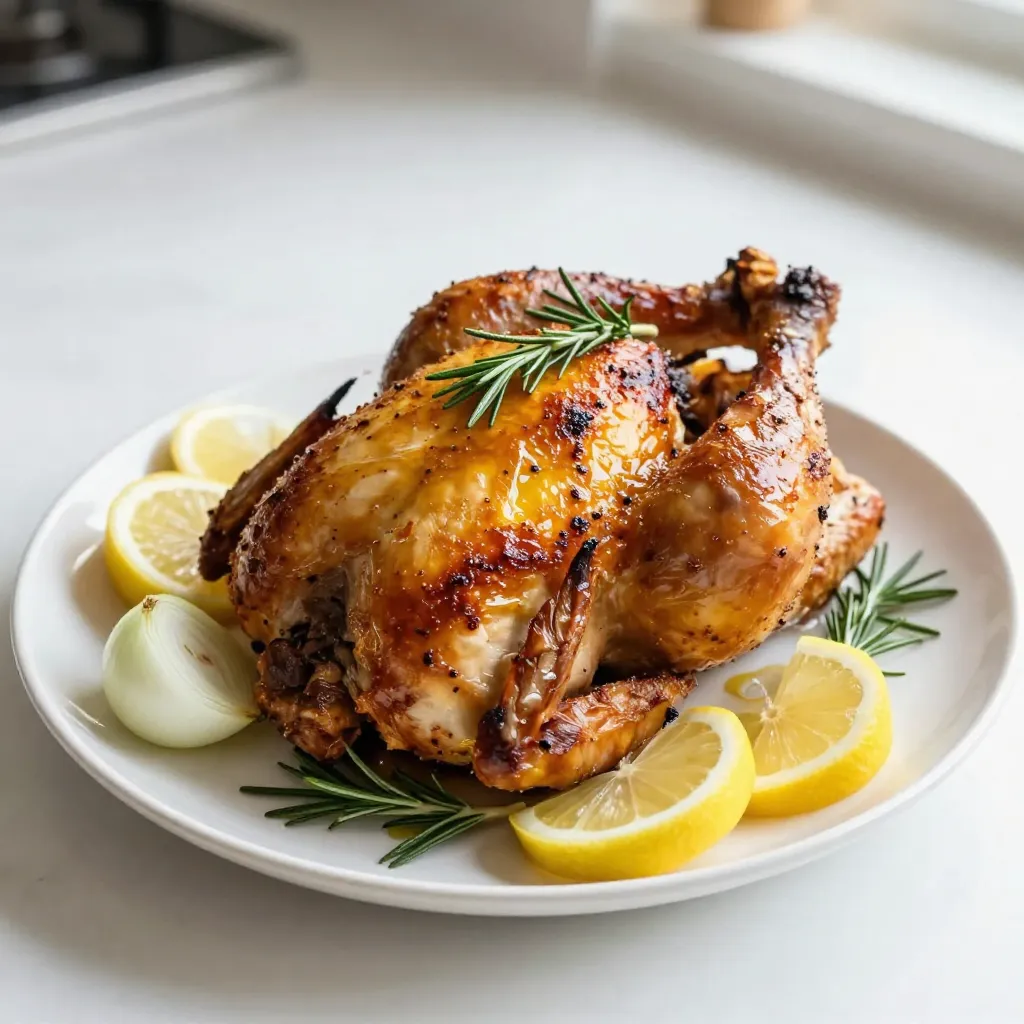 Lemon Rosemary Roasted Chicken Flavorful and Simple Meal