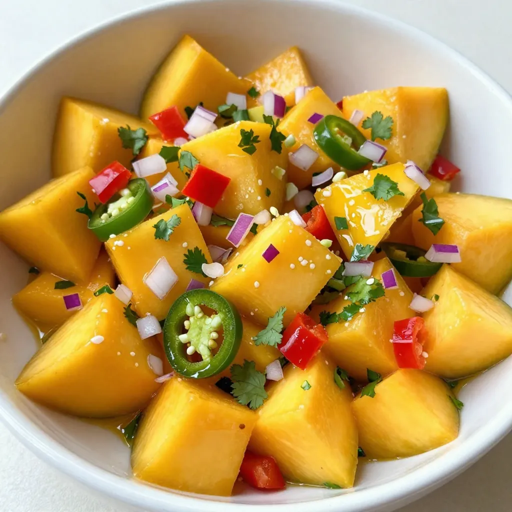 Spicy Mango Salsa Fresh and Zesty Flavor Boost