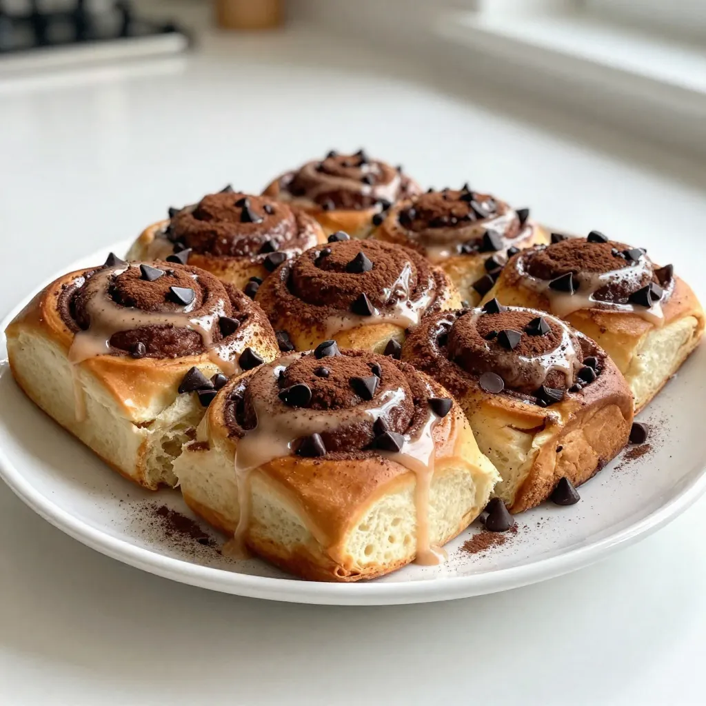 Mocha Cinnamon Rolls Irresistible Morning Treat