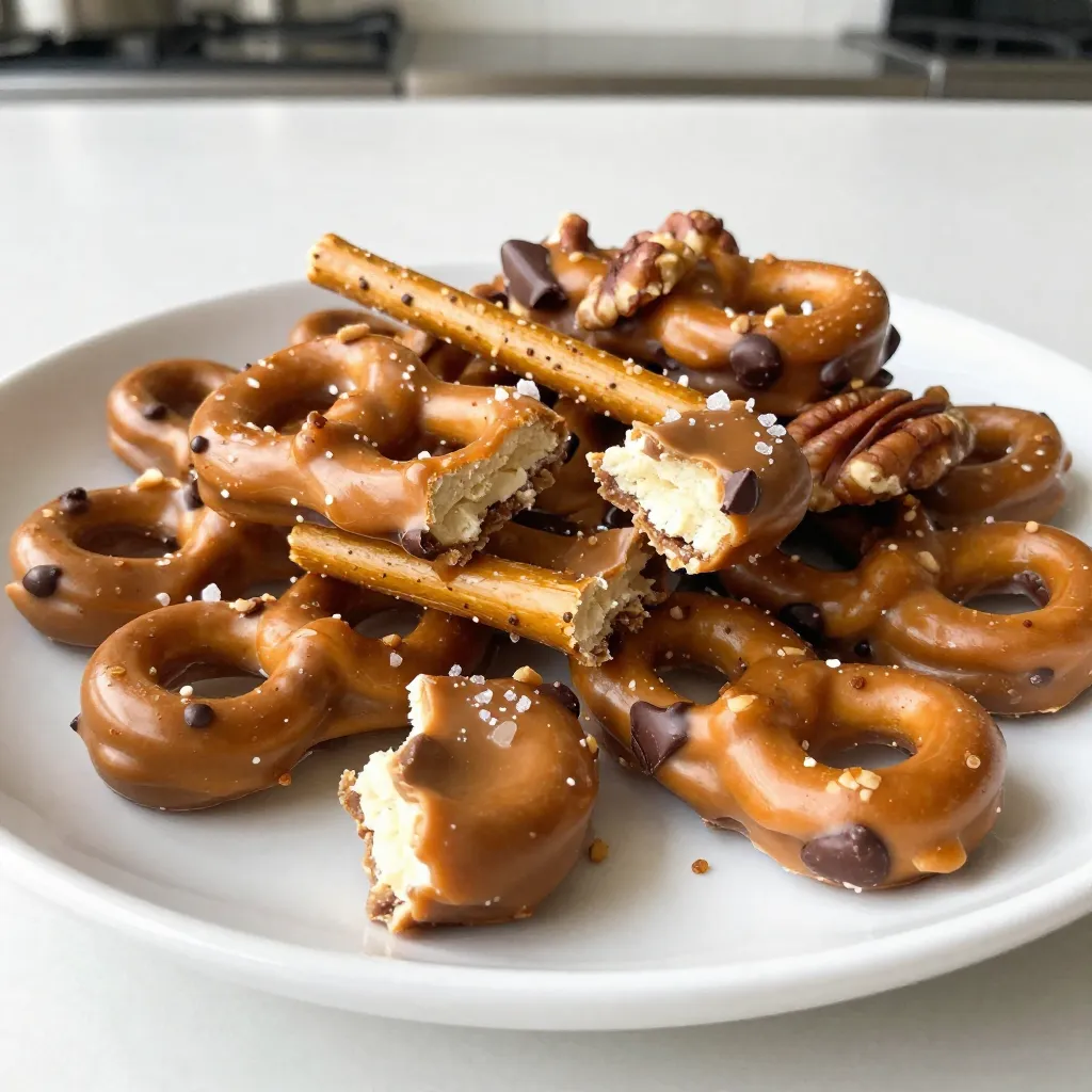 Butterscotch Pretzel Bark Irresistible Sweet Treat