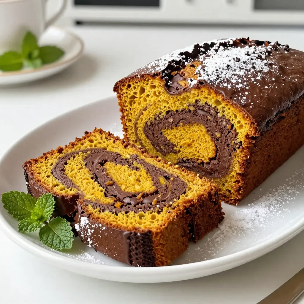 Chocolate Swirl Pumpkin Bread Irresistible Fall Treat