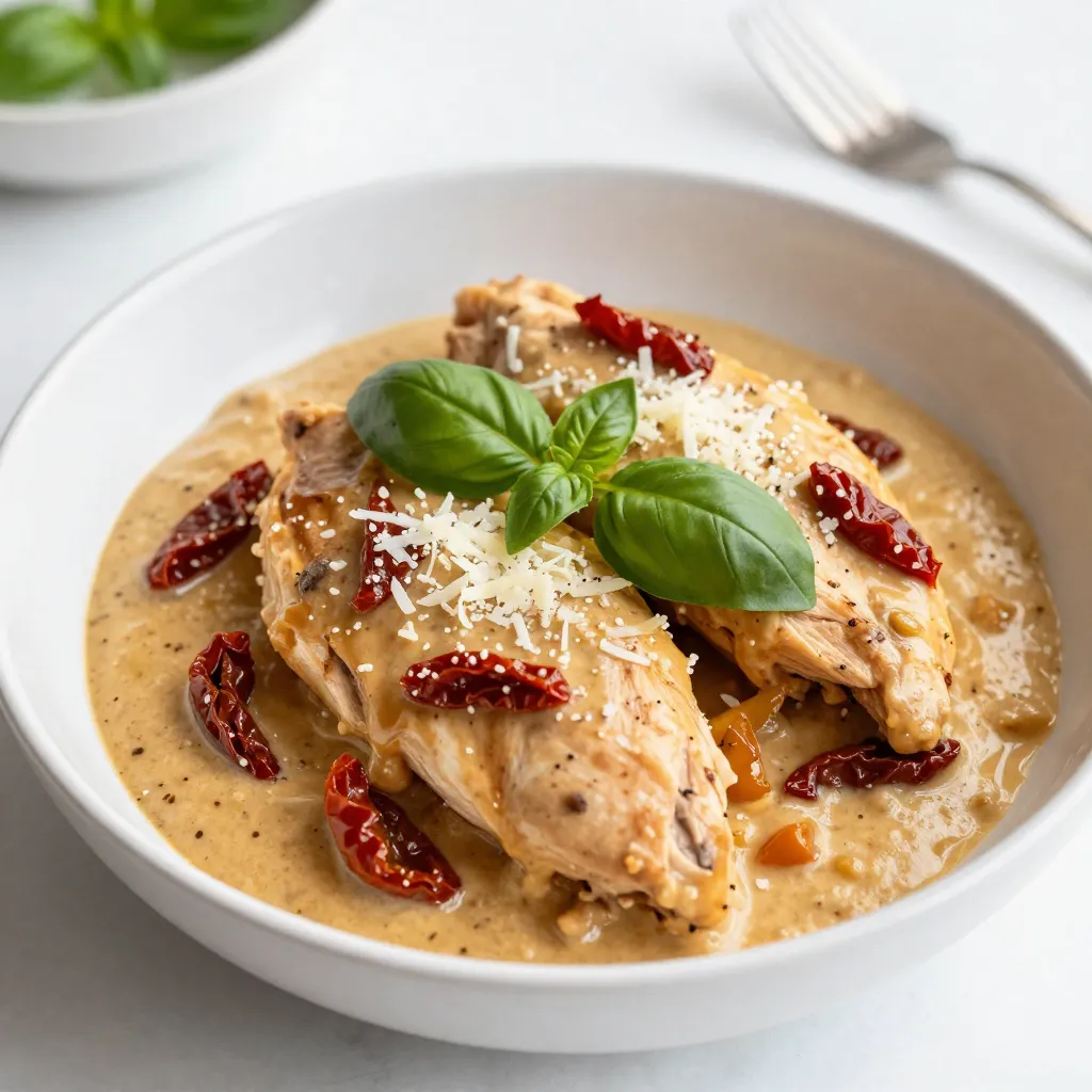 Creamy Sun-Dried Tomato Chicken Flavorful and Easy Dish
