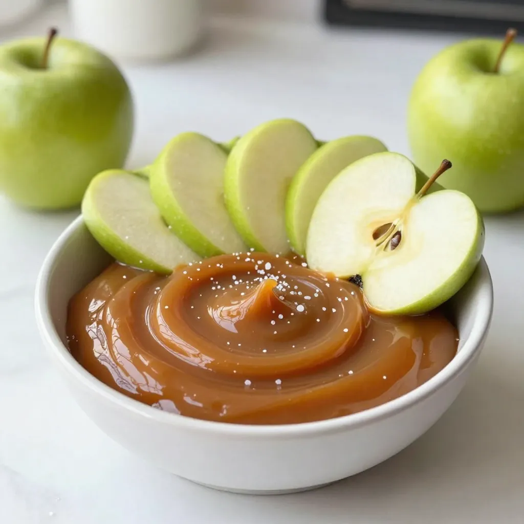 Salted Caramel Apple Dip Rich and Irresistible Treat