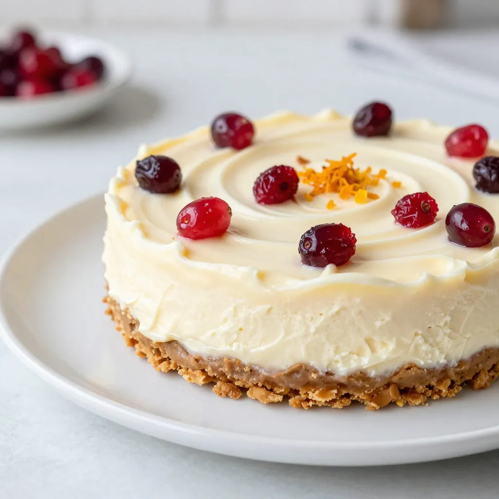 Cranberry Bliss Cheesecake Simple and Tasty Delight