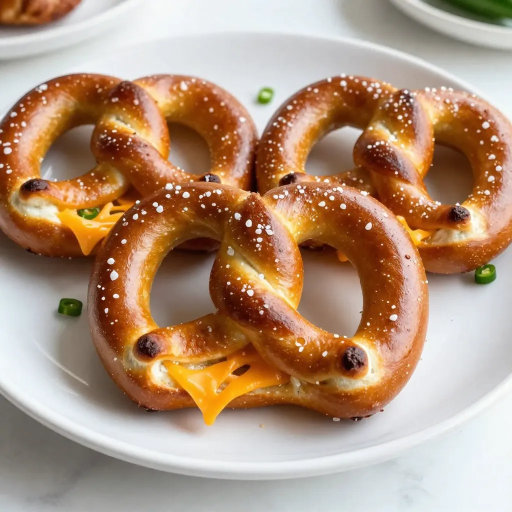 Jalapeño Cheddar Pretzel Knots Simple and Tasty Treat