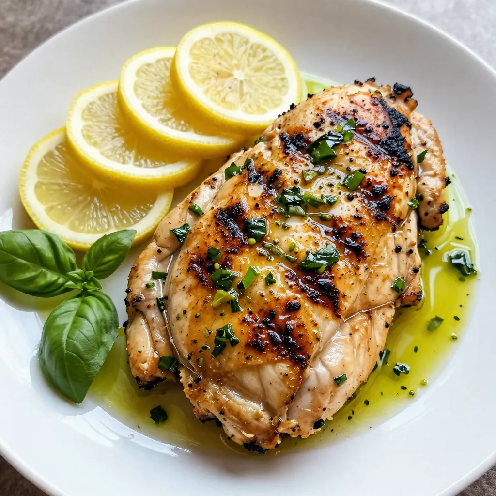 Lemon Basil Grilled Chicken Flavorful and Simple Recipe