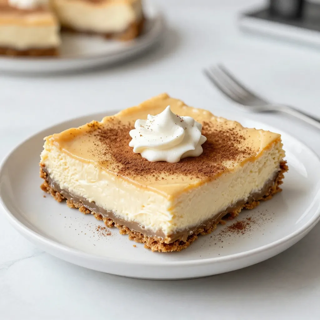 Gingerbread Cheesecake Bars Irresistible Holiday Treat