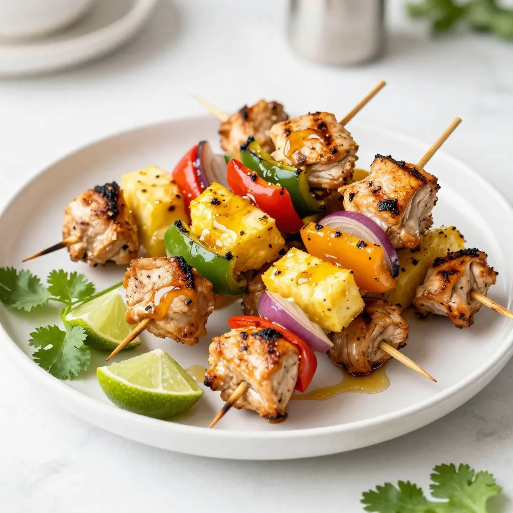 Hawaiian Chicken Kabobs Flavorful and Easy Recipe