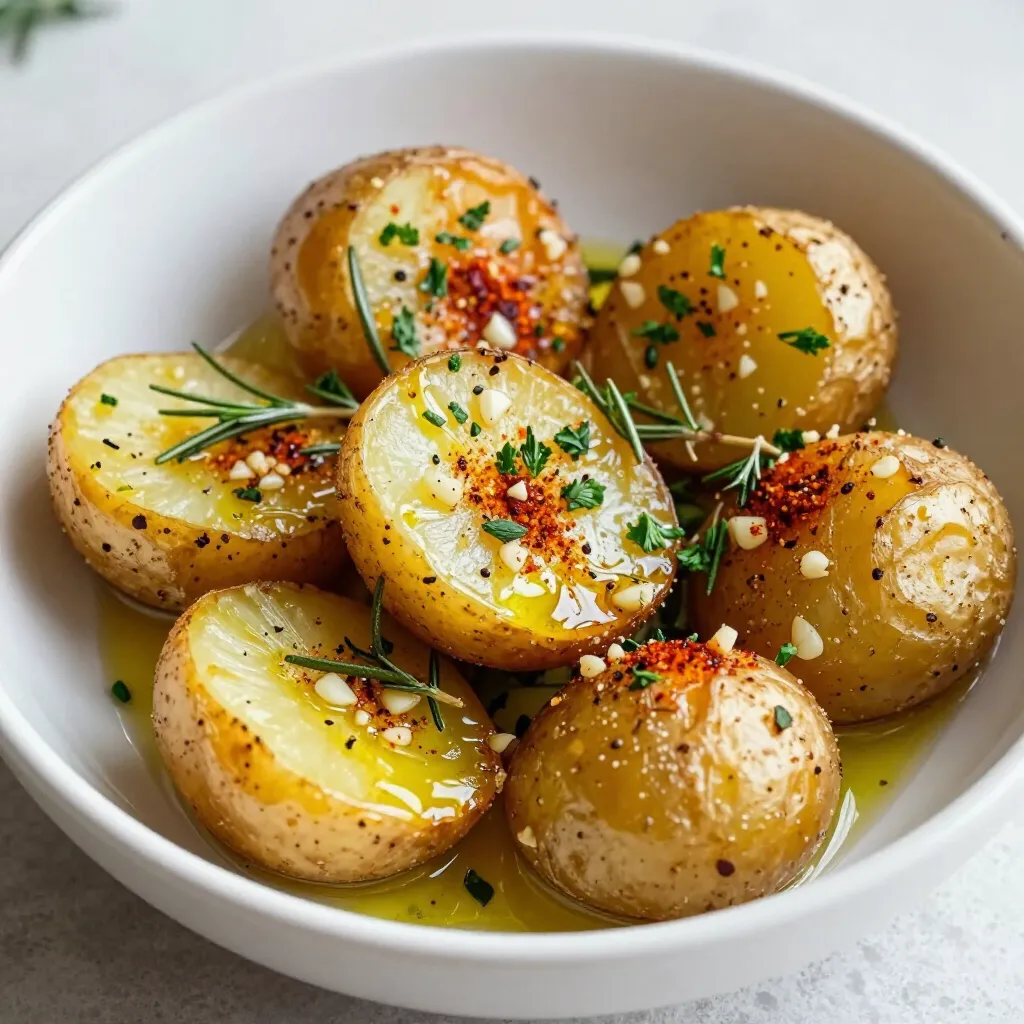Herb Roasted Baby Potatoes Simple and Tasty Dish