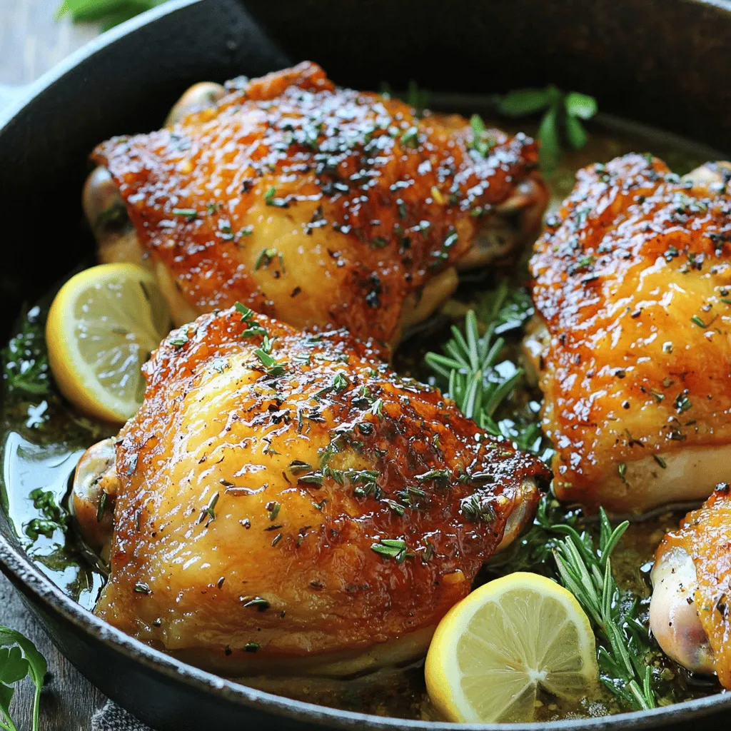 Baked Garlic Herb Chicken Juicy and Flavorful Dish