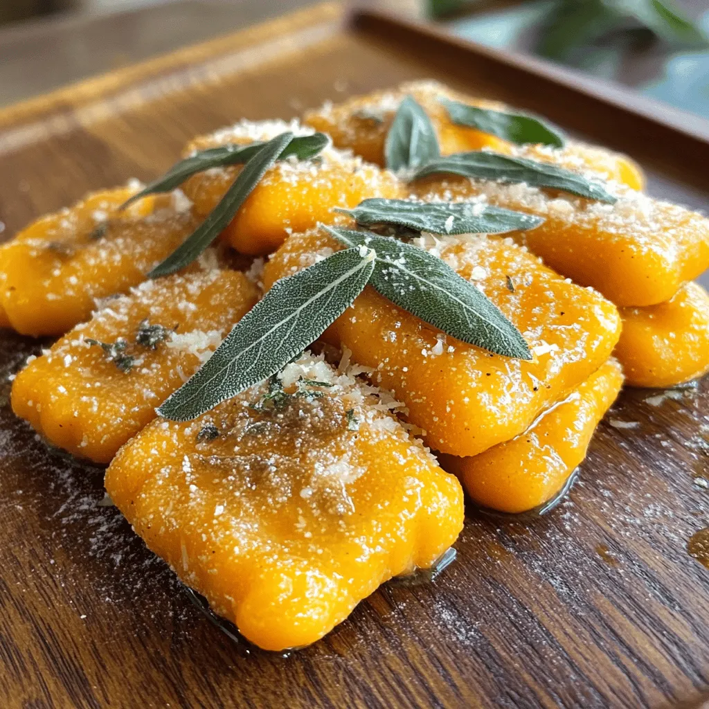 Sweet Potato Gnocchi with Sage Simple Comfort Dish