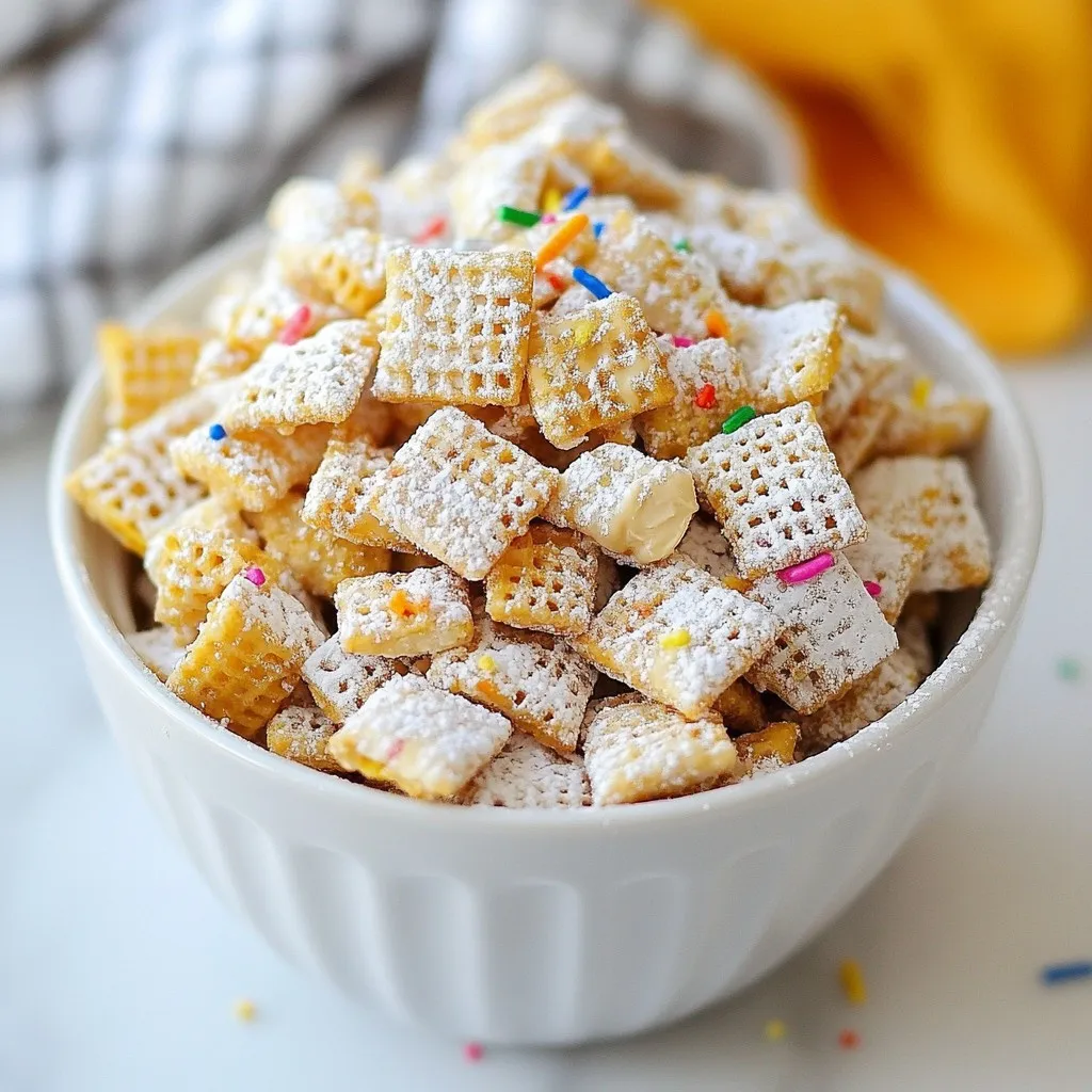 Sugar Cookie Puppy Chow Irresistible Sweet Treat