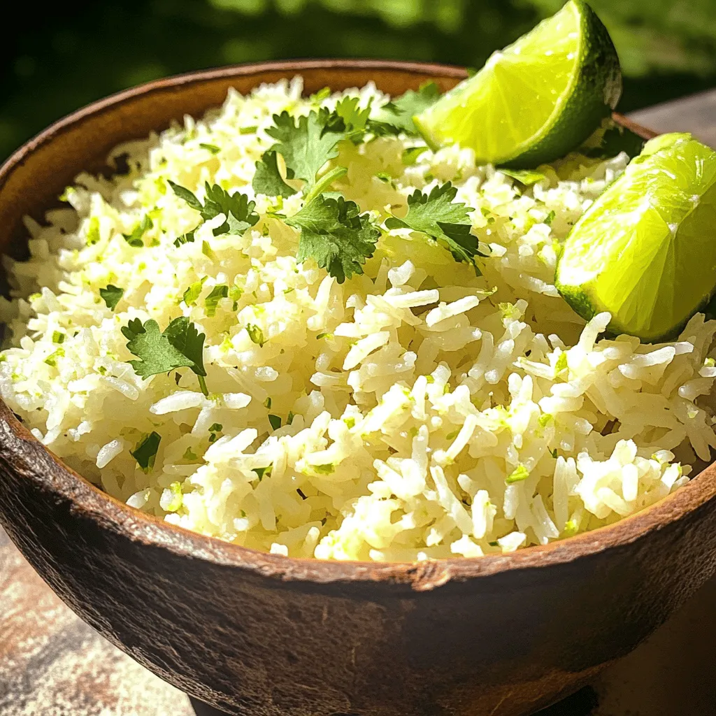 Coconut Lime Rice Flavorful Dish You&#8217;ll Love