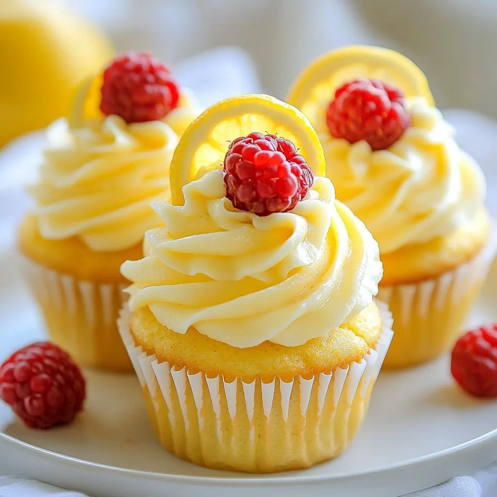 Raspberry Lemonade Cupcakes Fresh and Tasty Treat