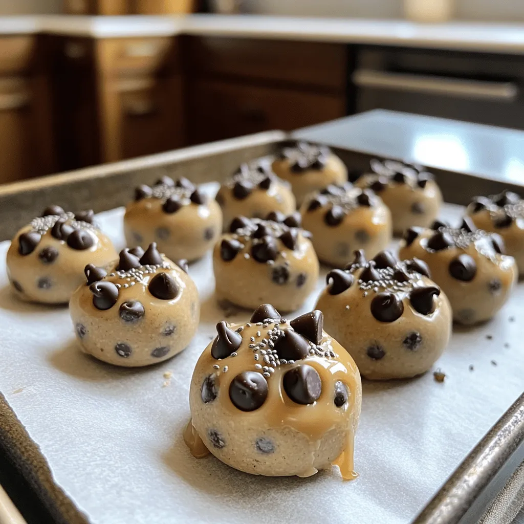 No-Bake Cookie Dough Bites Quick and Tasty Treats