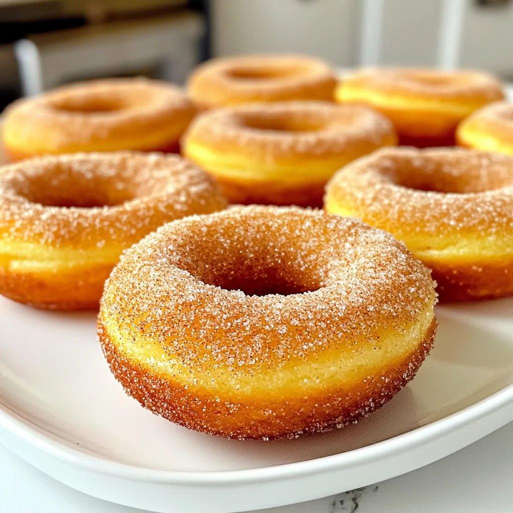 Air Fryer Cinnamon Sugar Donuts Easy Delightful Treat