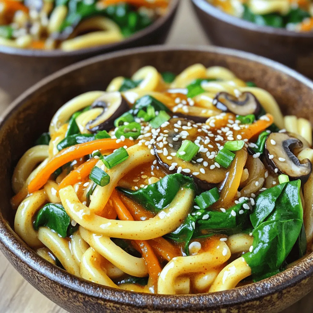 Chili Oil Udon Noodles Quick and Flavorful Meal