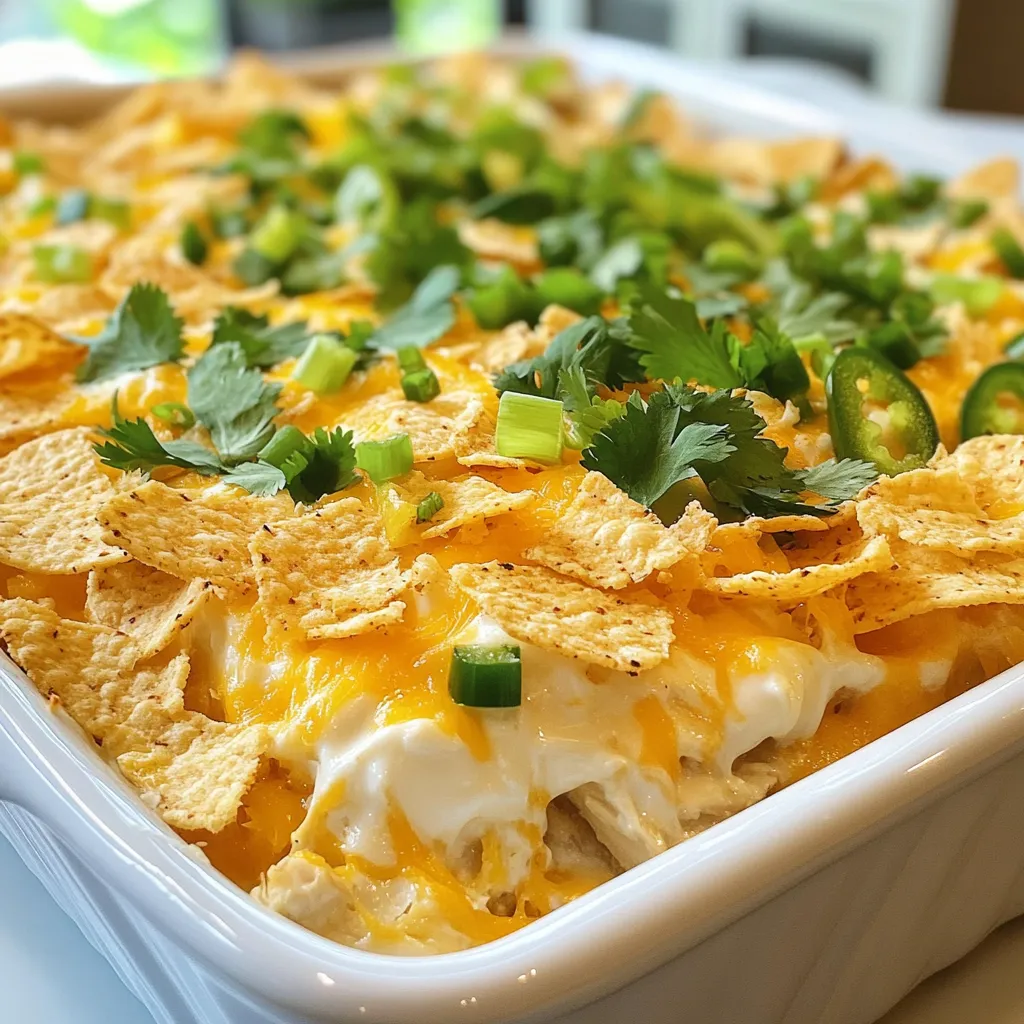 Creamy Jalapeño Popper Chicken Casserole Delight