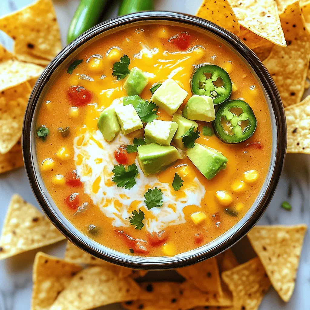Slow Cooker Nacho Soup Hearty and Easy Recipe