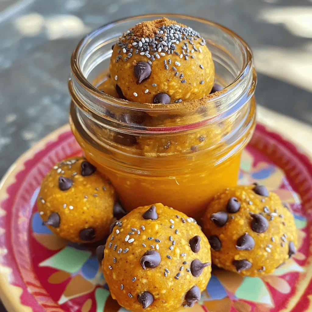 Pumpkin Spice Energy Bites Healthy and Tasty Snack