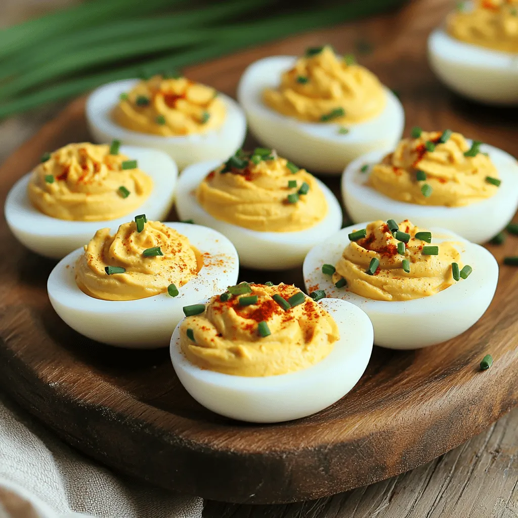 Classic Deviled Eggs Simple and Tasty Appetizer