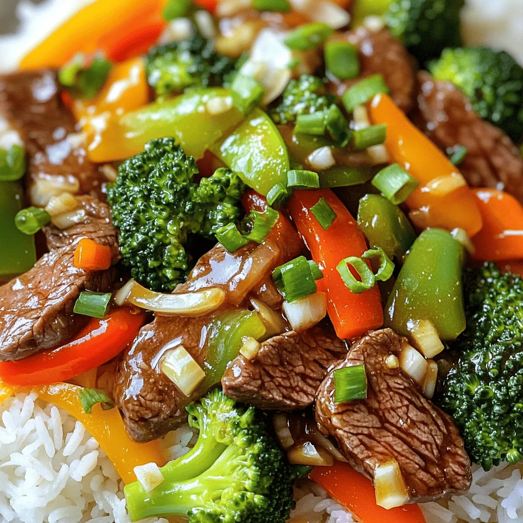 Garlic Ginger Beef Stir Fry Flavorful Dinner Delight