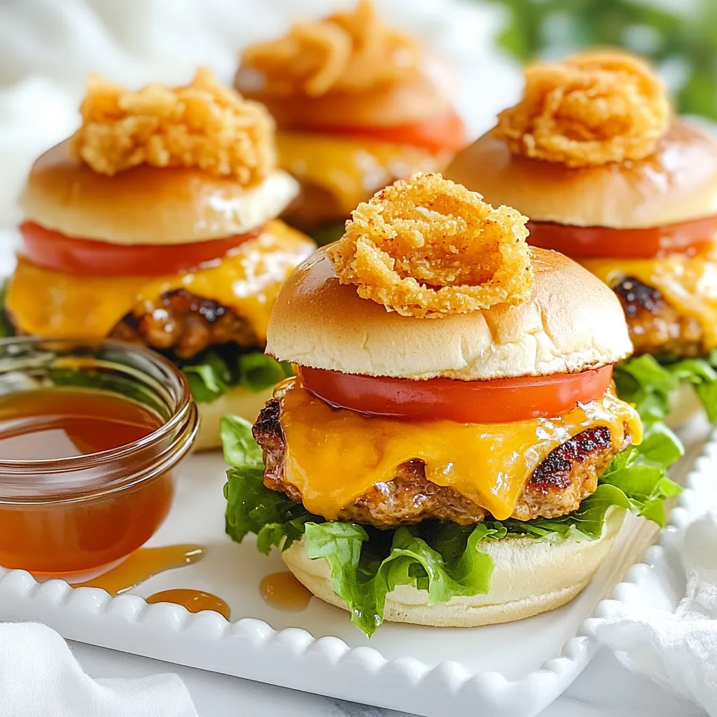 Maple Chicken Sliders Tasty and Simple Recipe Guide