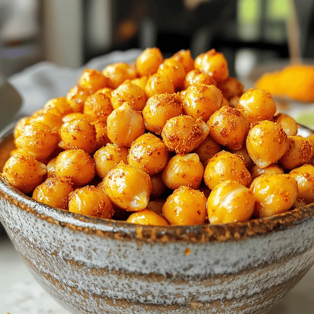 Air Fryer Crispy Chickpeas Tasty and Healthy Snack