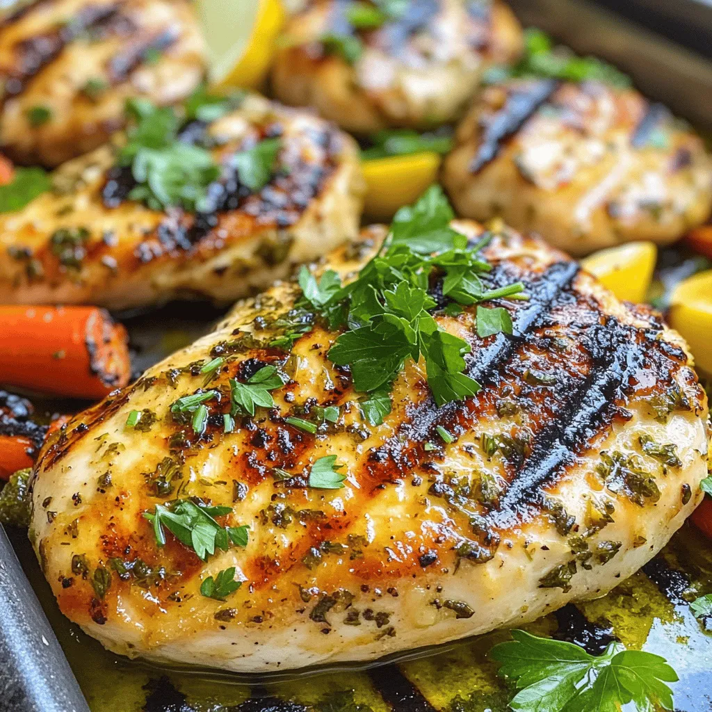 Lemon Herb Grilled Chicken Tasty and Healthy Recipe