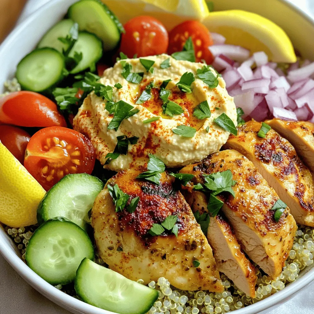 Chicken Shawarma Bowls Flavorful and Easy Recipe