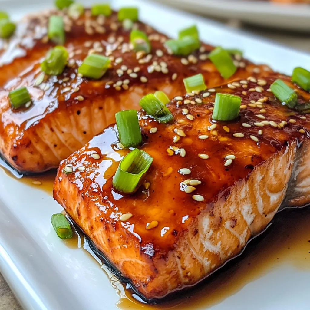 Air Fryer Teriyaki Salmon Quick and Tasty Meal