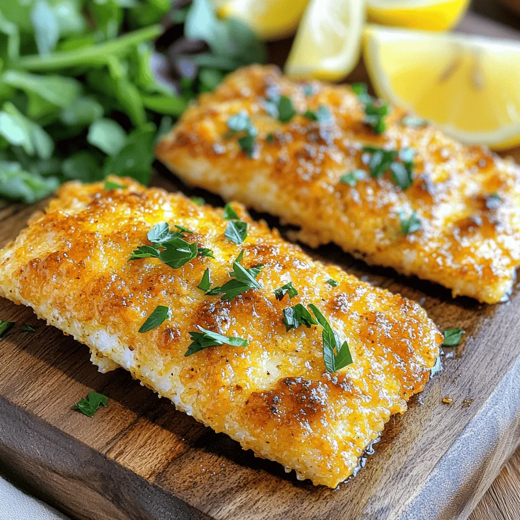 Air Fryer Parmesan Crusted Tilapia Savory Delight