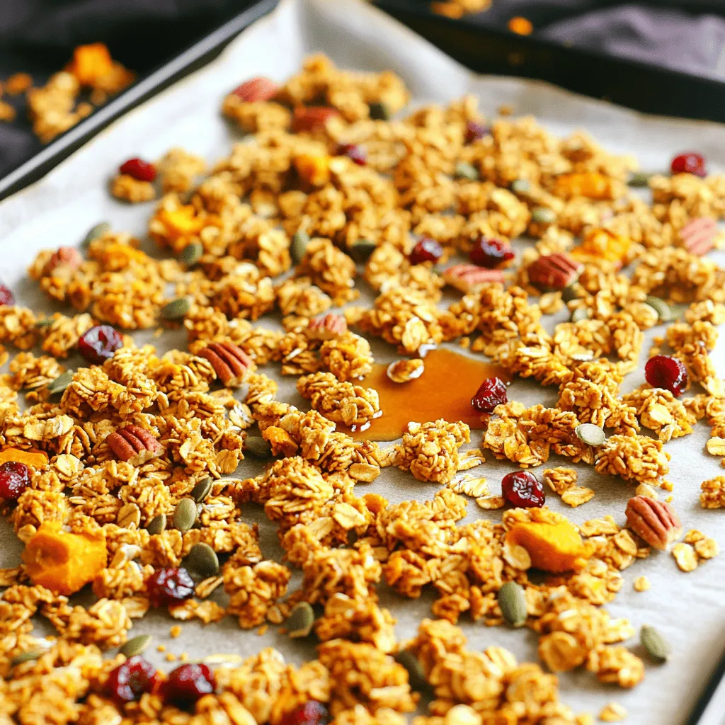 Pumpkin Spice Granola Crunchy and Flavorful Recipe