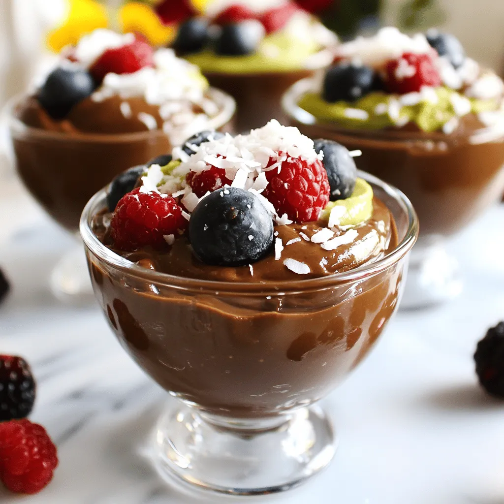 Vegan Chocolate Avocado Mousse Rich Creamy Delight