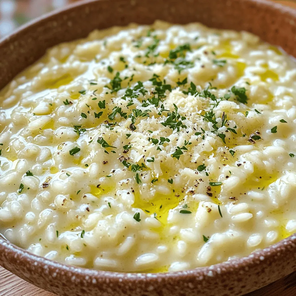 Creamy Garlic Parmesan Risotto Delightful Dinner Recipe