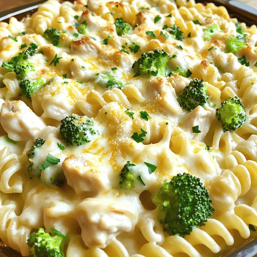 Easy Chicken Alfredo Bake Delicious and Quick Meal